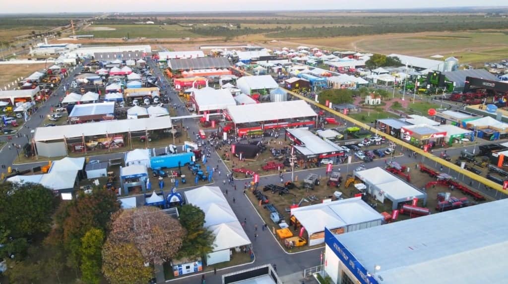 Bahia Farm Show 2025, imagem aérea do segundo dia em Luís Eduardo Magalhães