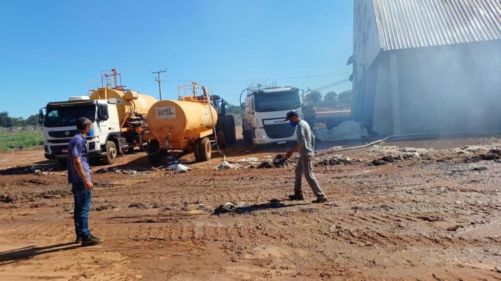 caminhão-pipa abapa