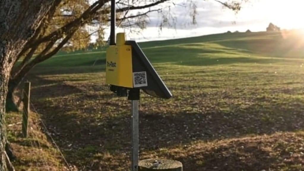 Monitor digital de cerca elétrica. Foto: Divulgação/Tru-Test Datamars