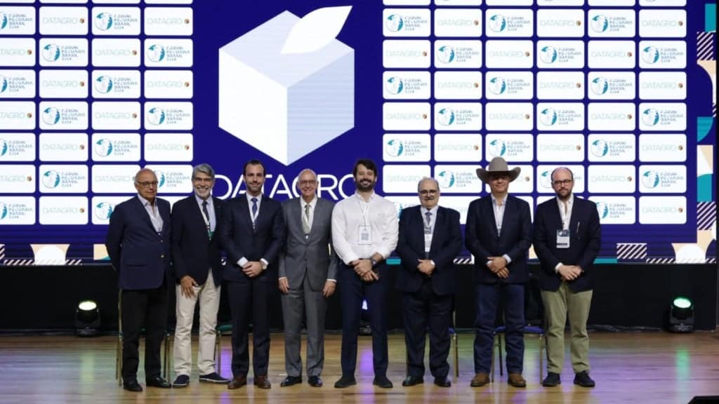O Fórum Pecuária Brasil foi realizado pelo Datagro. Foto: Divulgação.