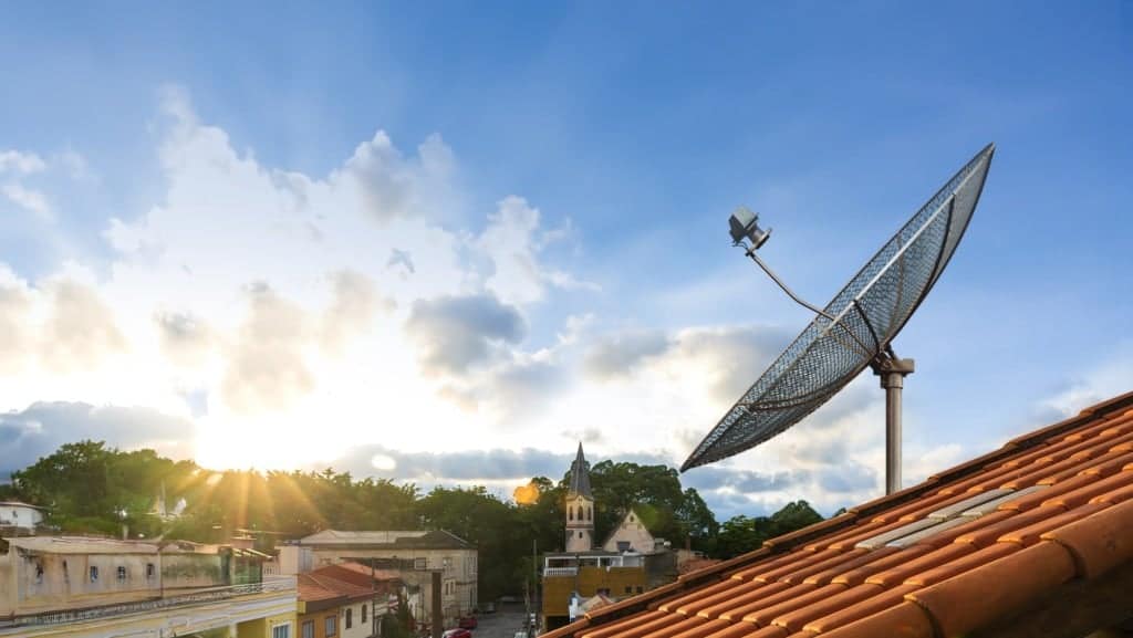parabólica tradicional