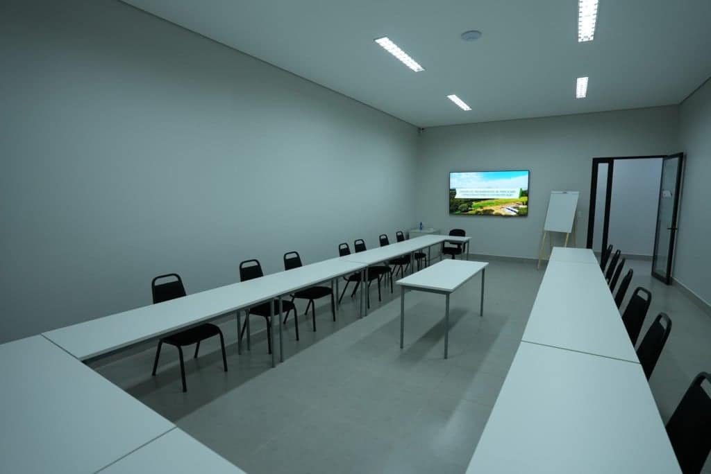 Sala de aula do Centro de Treinamento de Piracicaba