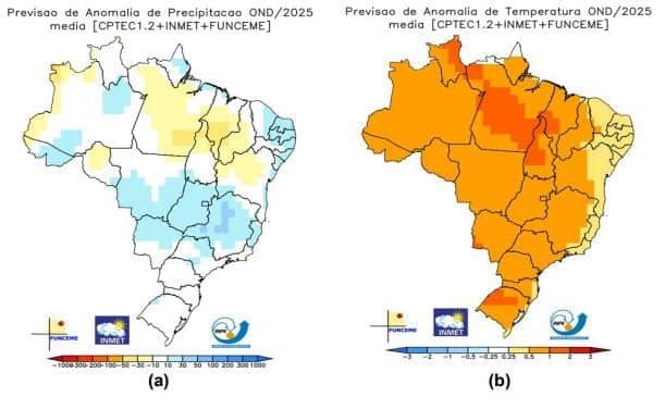 mapa chuva temperaturas